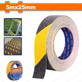 Wadfow  5 Meter x 25mm/50mm(0.78mm) PVC Anti-Slip Warning Tape WVA3535|WVA3560 WAD-HT